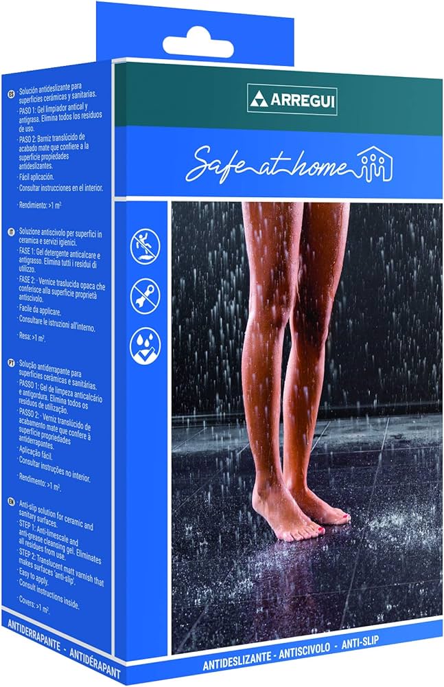 Accesorios antideslizantes para ducha: Evita resbalones y caídas.