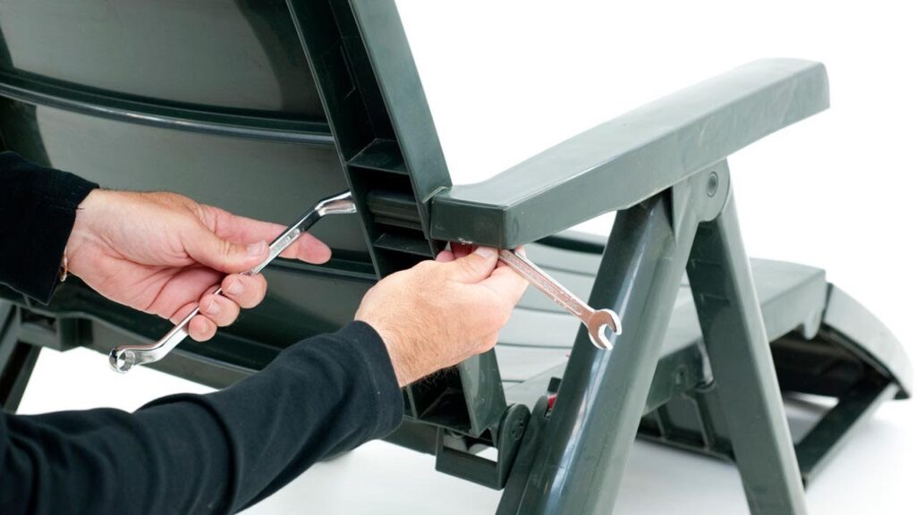 Arreglar el apoyabrazos de la tumbona: Cómo hacerlo paso a paso