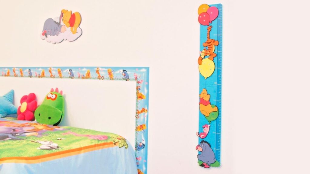 Cómo colocar un medidor para comprobar el crecimiento de los niños