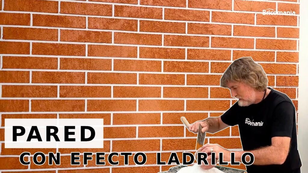 Cómo hacer efecto ladrillo en las paredes: Guía paso a paso