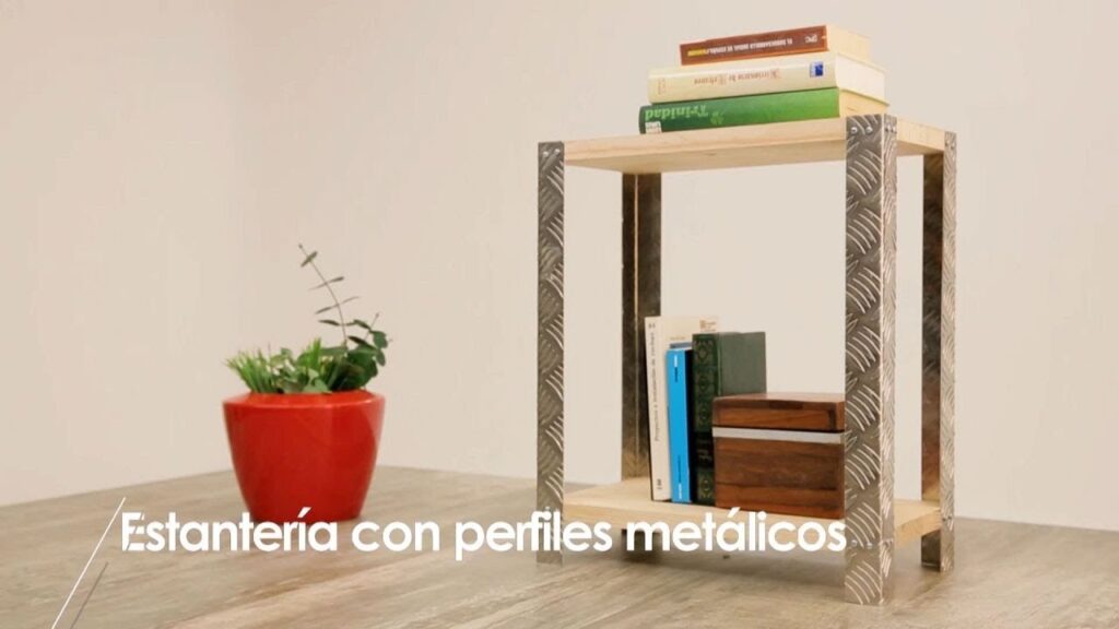 Cómo hacer una estantería con perfiles metálicos: Guía paso a paso