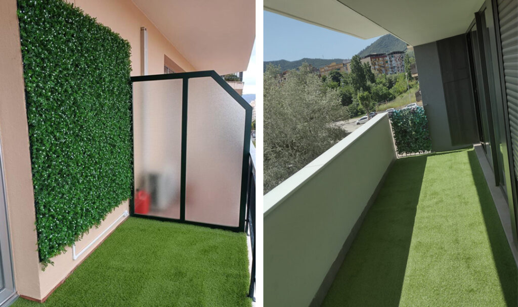 Cómo poner césped artificial en la terraza o balcón: Guía paso a paso