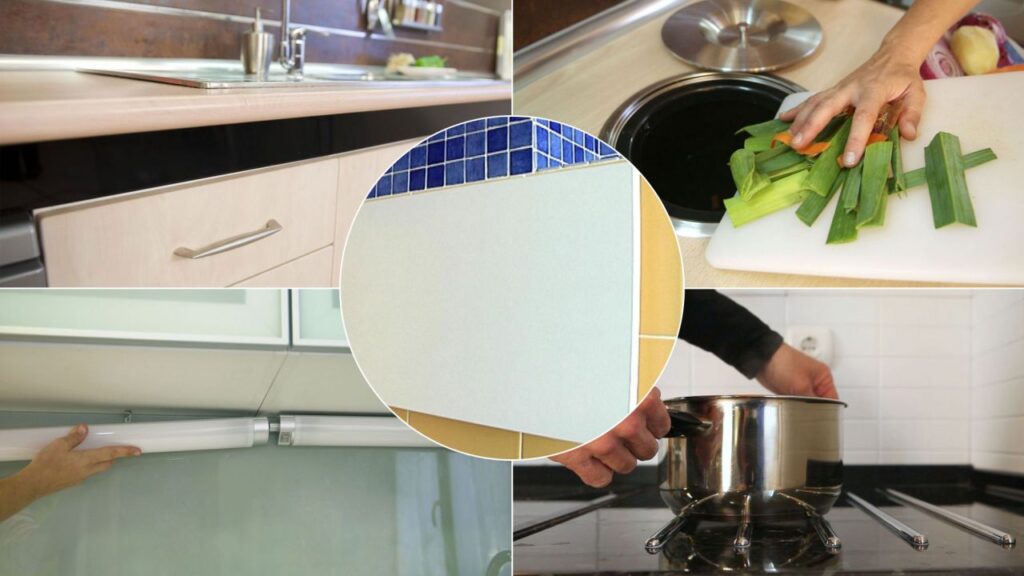 Encimera de cocina: Trabajos sencillos para mejorarla