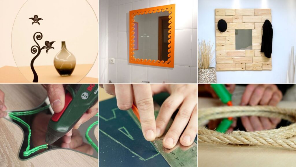 Enmarcado decorativo de espejo: Ideas creativas para embellecer tus espejos