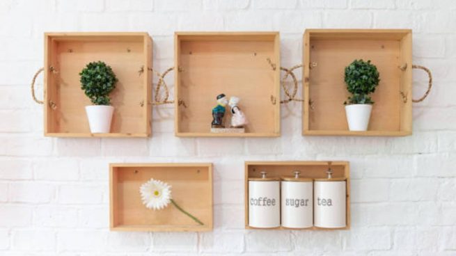 Estantería con caja de madera: Cómo hacerla fácilmente en casa