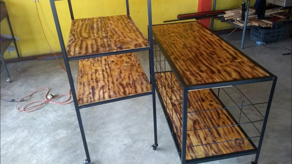 Estantería de Madera y Metal: Cómo hacerla paso a paso