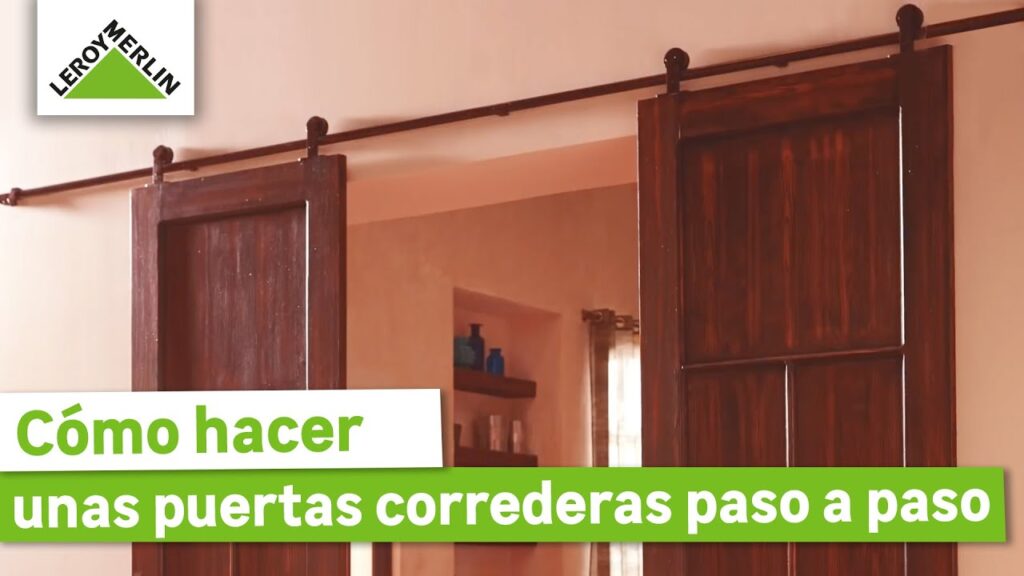 Instalar puerta corredera en tabique de madera: Guía paso a paso