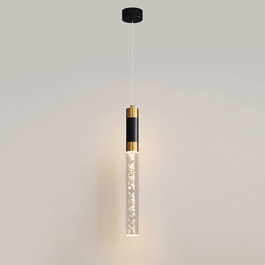Lámpara con tubo de aluminio: Crea una iluminación moderna y elegante
