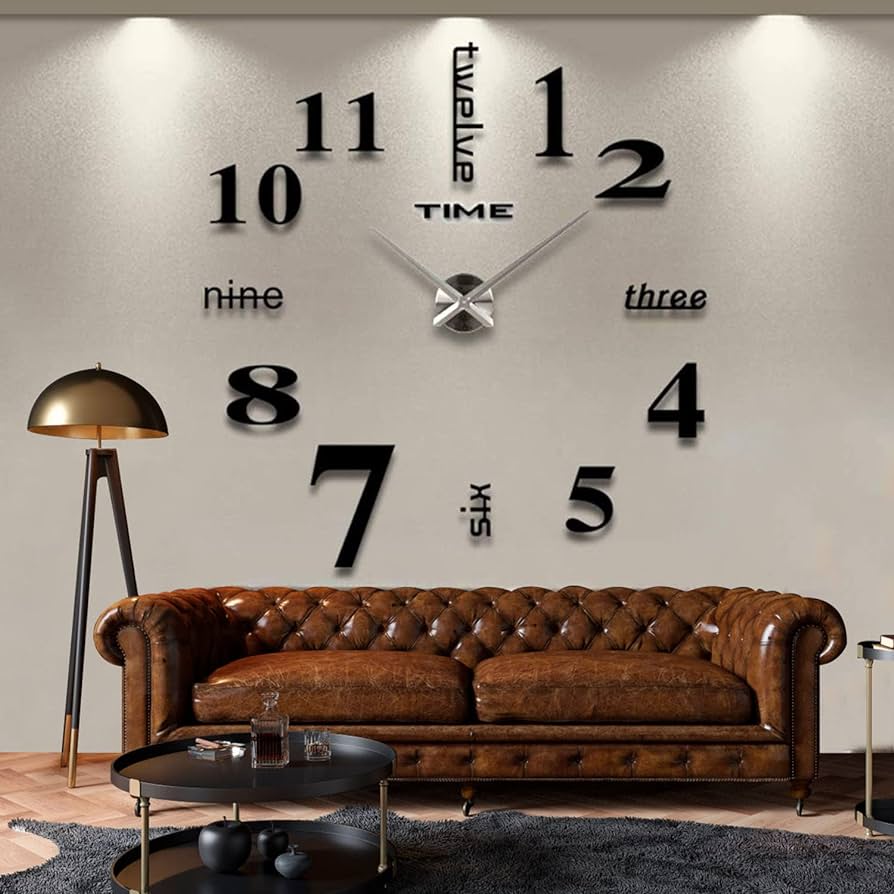 Reloj adhesivo para pared: decora tu hogar con estilo