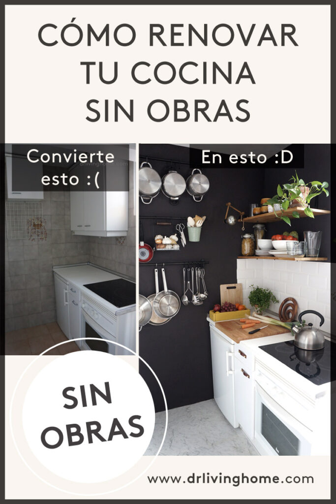 Renovar muebles de cocina sin obras: Cómo hacerlo paso a paso