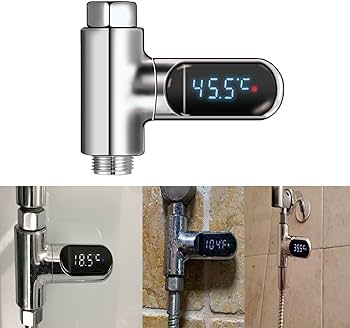 Termómetro para mango de ducha: Controla la temperatura del agua fácilmente